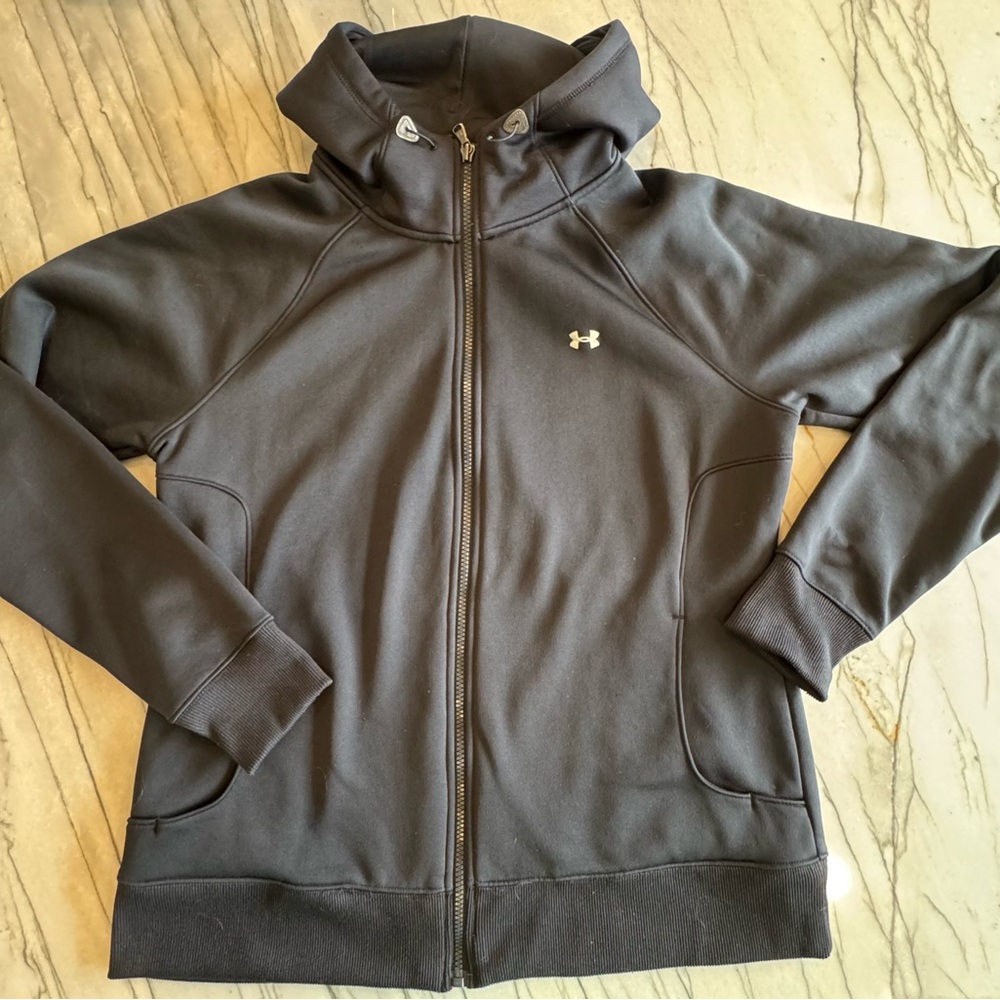 Under Armour Black Fleece Jacket Cold Gear